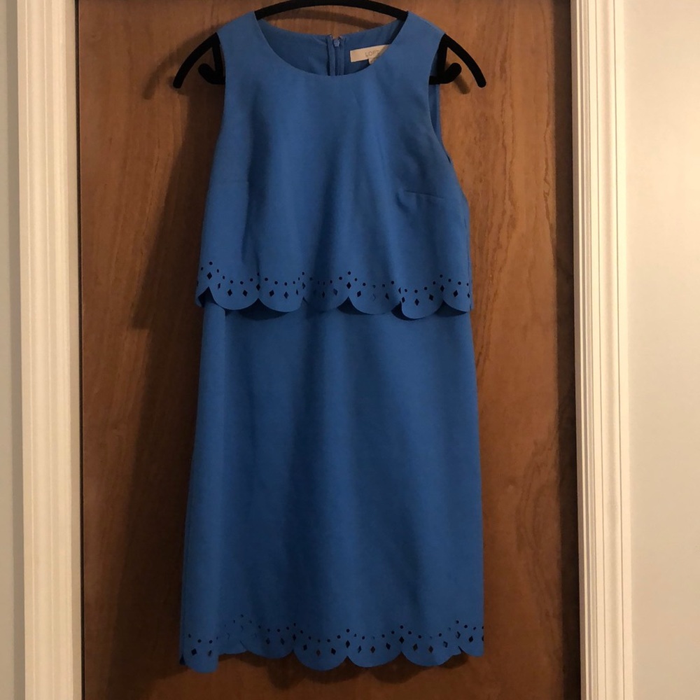 *3 for $40* Royal blue laser cut dress